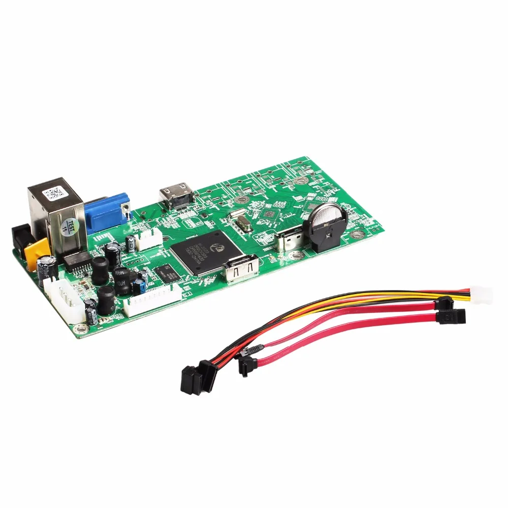

BESDER XMEye P2P 16CH 1080P CCTV NVR Board HI3520D 4CH 5MP 16CH 1080P Video Recorder Module 2 SATA Ports ONVIF Motion Detect