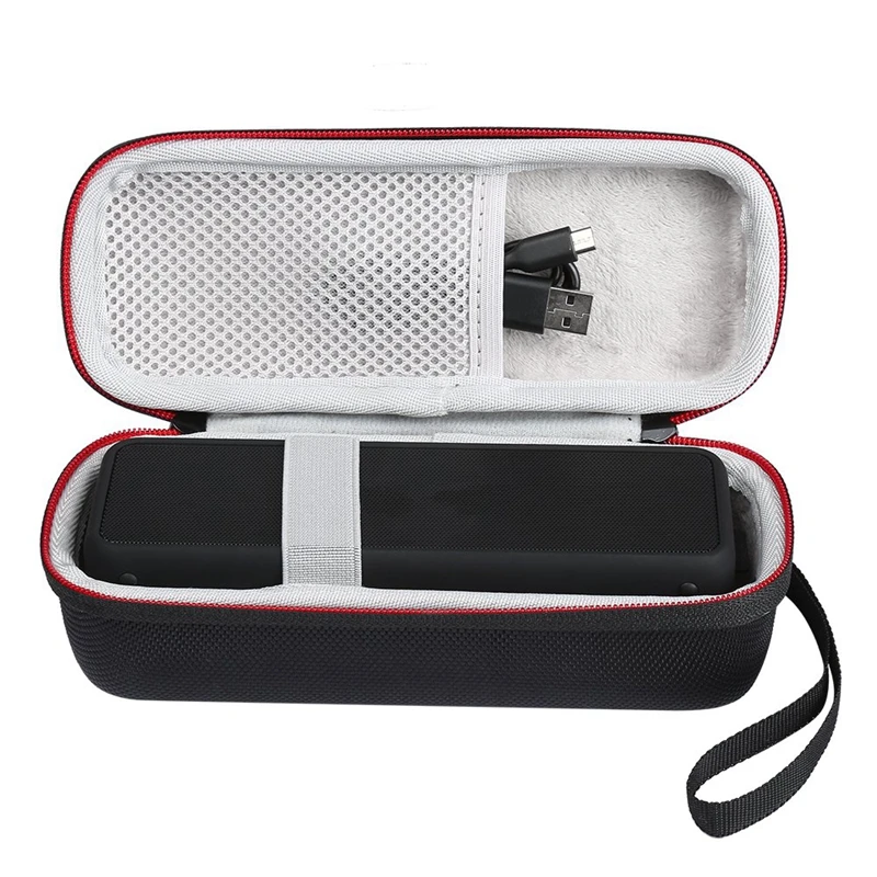 New Portable Wireless Bluetooth EVA Speaker Case For Anker SoundCore 2 With Mesh Dual Pocket Audio Cable Carrying Travel Bag | Электроника