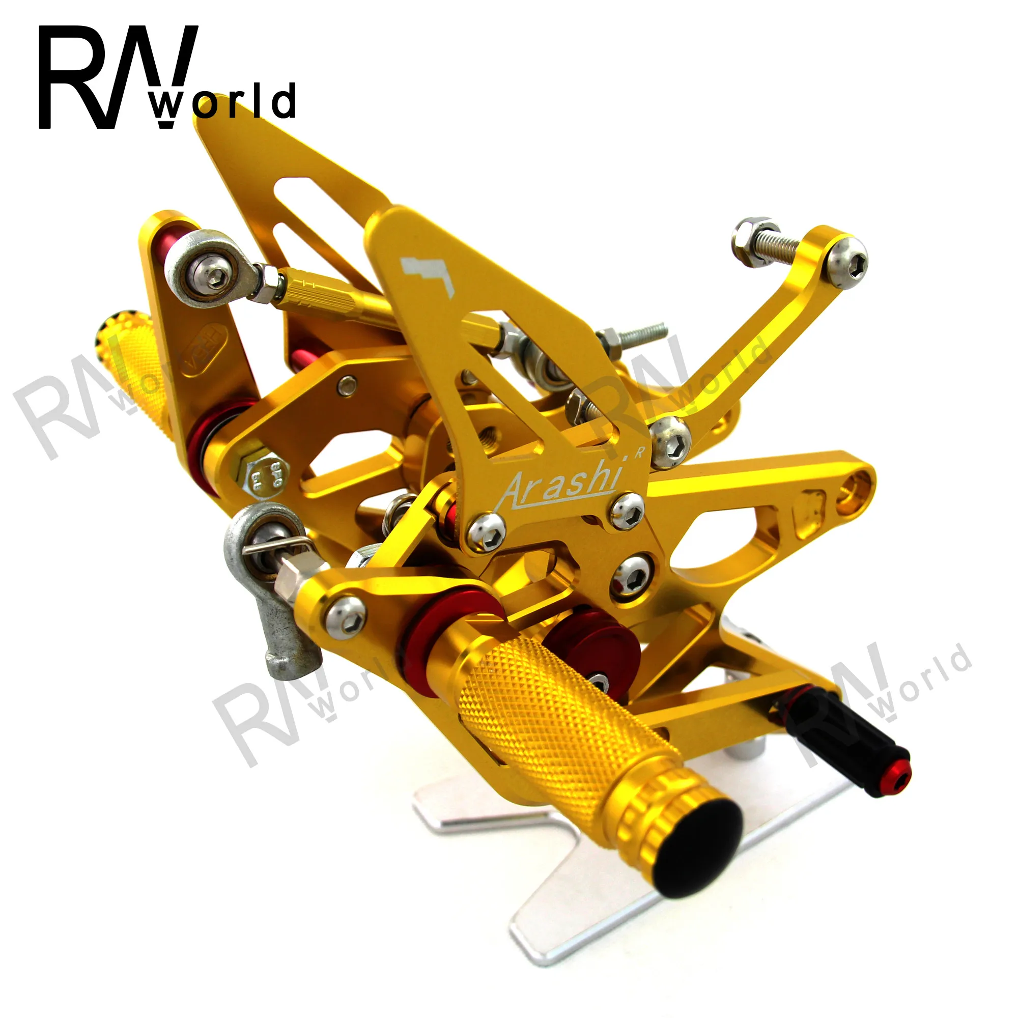 Мотоцикл Rearsets Подножка для YAMAHA YZF R1 05-06 CNC регулируемый задний комплект педаль YZFR1