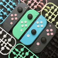 16pcsset diy abxy right left sl sr direction key buttons replacement skin set for nintendo switch joy con game accessories