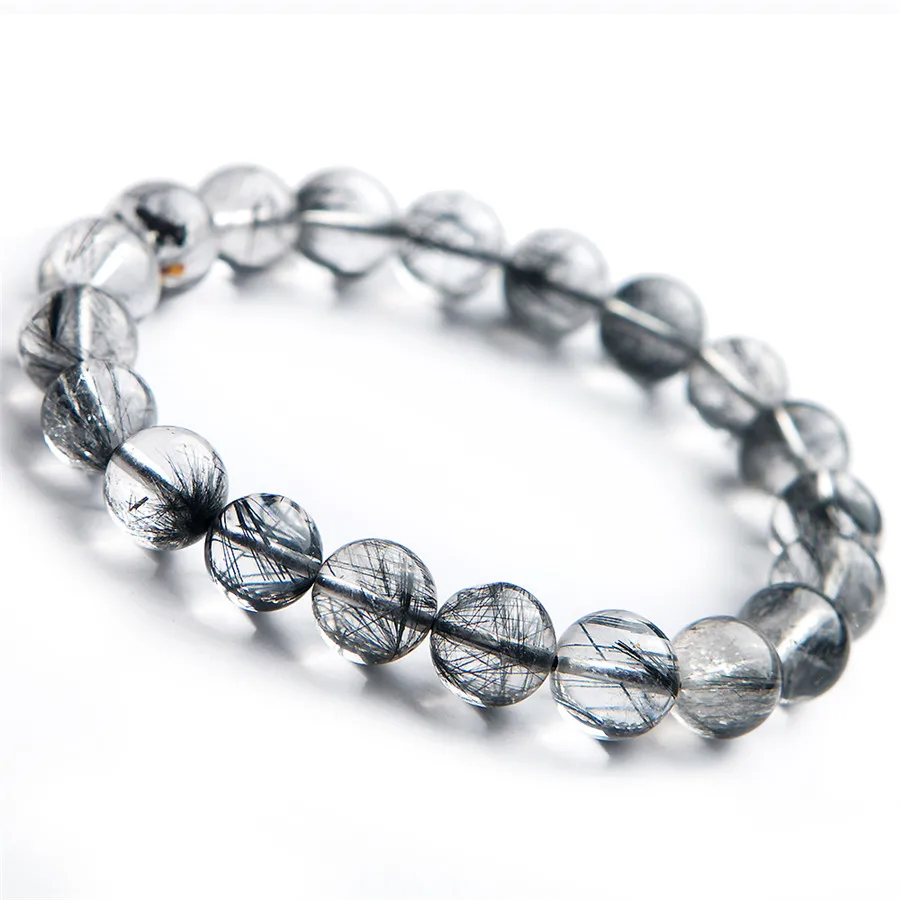 Браслеты женские из натурального рутилированного кварца растягивающиеся