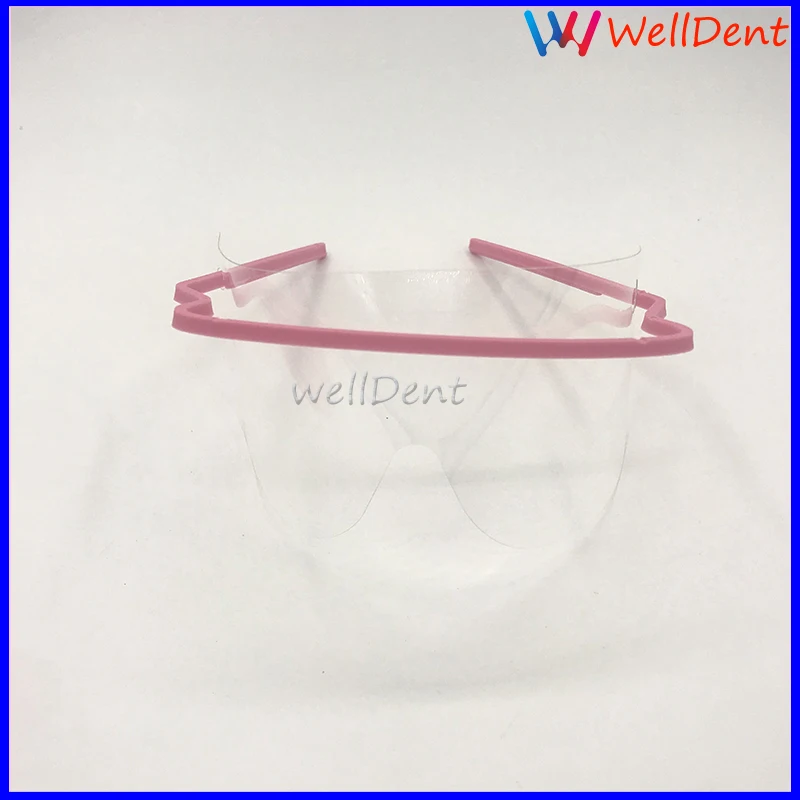 20 комплектов стоматологическая лабораторная оправа + пленка для лица Защитные