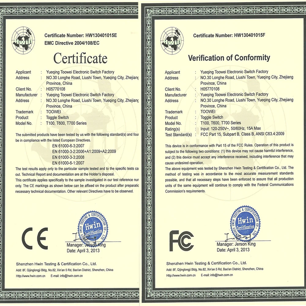 Кулисный тумблер 10A 250V 15A 125V SPST SPDT 2 3-контактный ON/OFF/ON CE FCC EMC Сертификат для лодки