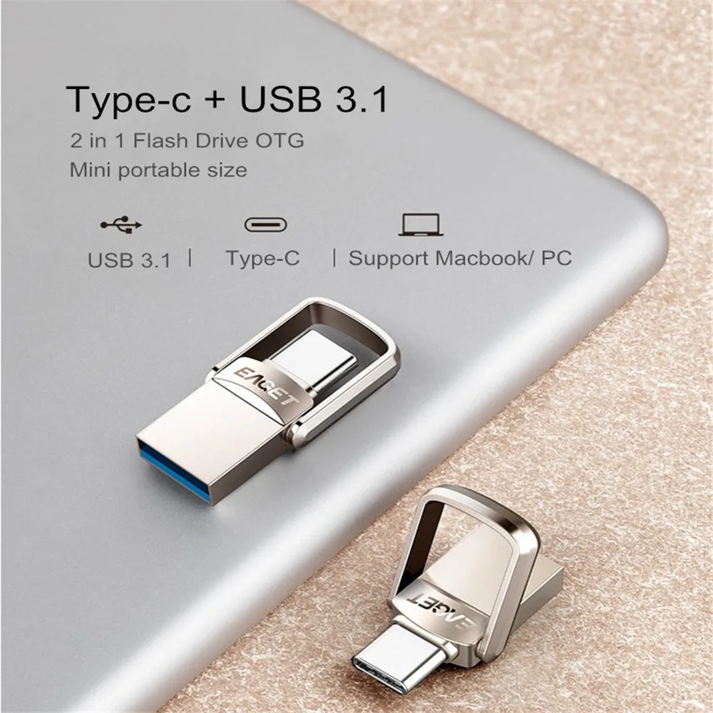 Металл type-c OTG USB 3 0 U диск Флешка флеш-накопитель для Xiaomi Мобильный телефон