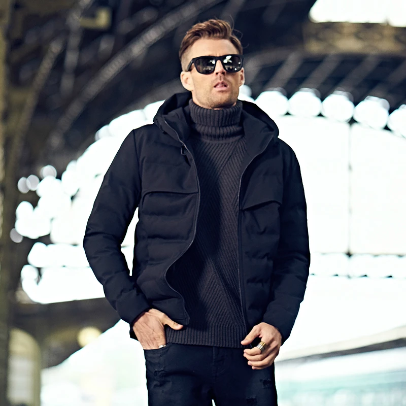 winter jacket men parkas black thick warm coat male hooded coats spring jackets autumn clothes parka hombre LWL626 | Мужская одежда