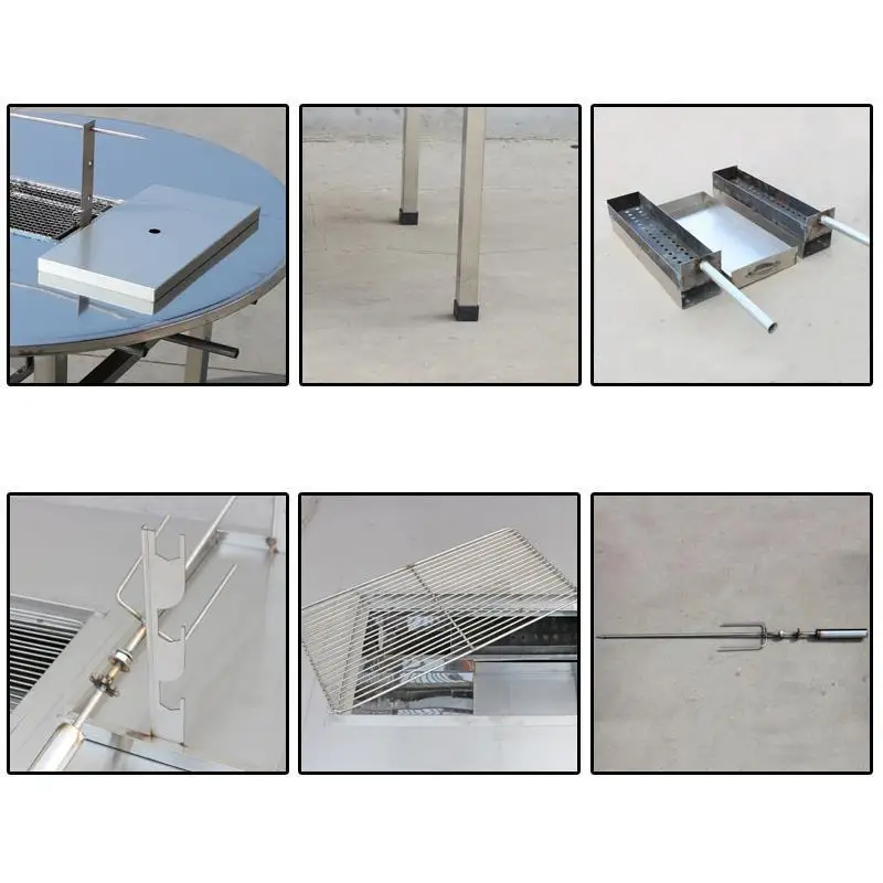 Гриль для гриля барбекю портативный гриль кемпинга Parrilla карбоновый уголь