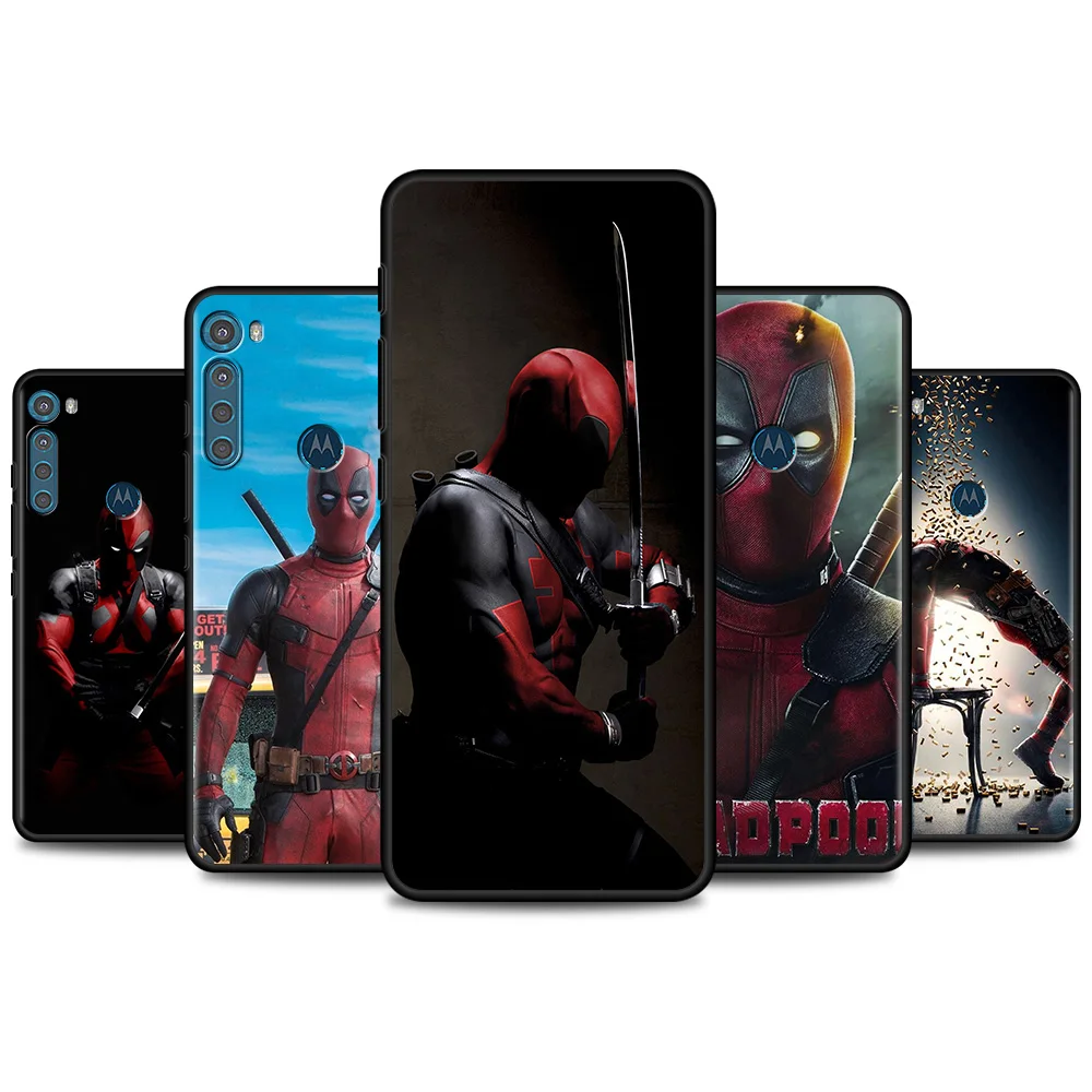 

For Motorola One Fusion Plus G60 G50 G30 G20 G10 G9 Play G9Power G8 Plus G8Power Edge 20 Lite E6s E7 Plus Deadpool Marvel Hero