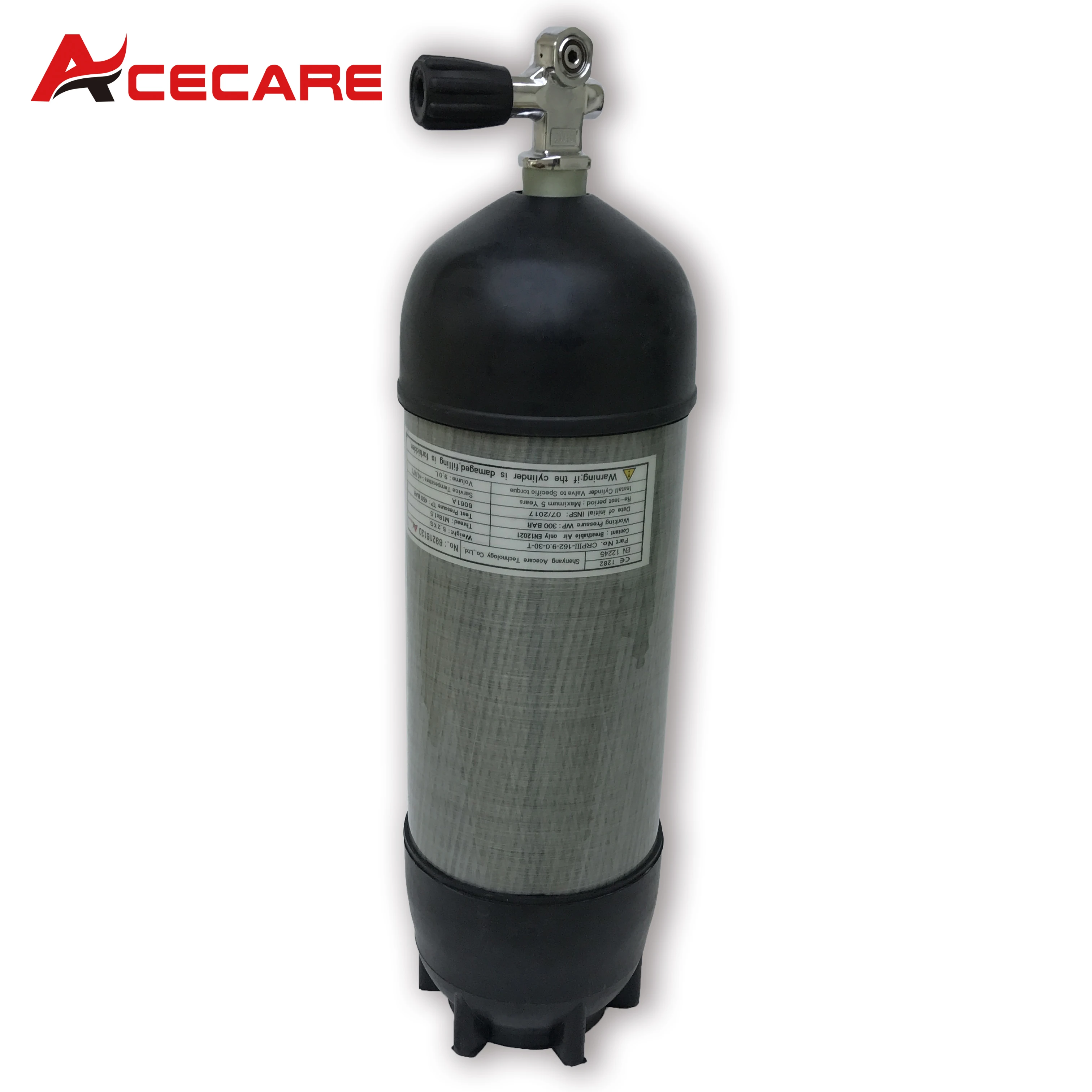 AC109591 Acecare 9L PCP цилиндры из углеродного волокна Airforce Condor Пейнтбольная