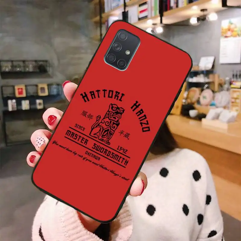 

HPCHCJHM hattori hanzo Soft Phone Case Capa For Samsung Galaxy A01 A11 A31 A81 A10 A20 A30 A40 A50 A70 A80 A71 A91 A51