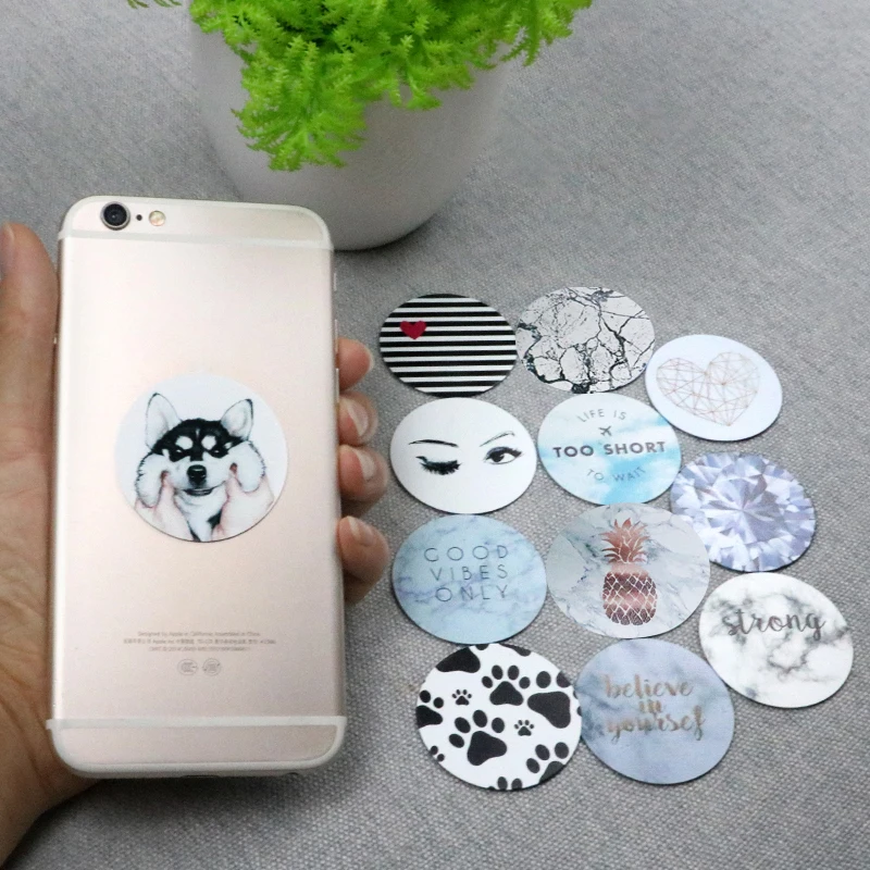 Автомобильный магнитный держатель для телефона металлическая пластина