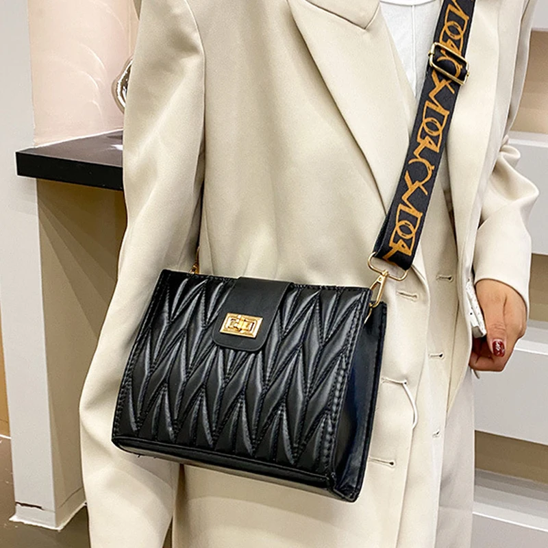 Женская модная белая сумка через плечо из искусственной кожи с резьбовым