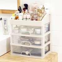 23 layers makeup organizer drawers plastic cosmetic storage box jewelry container make up case makeup brush holder organizers