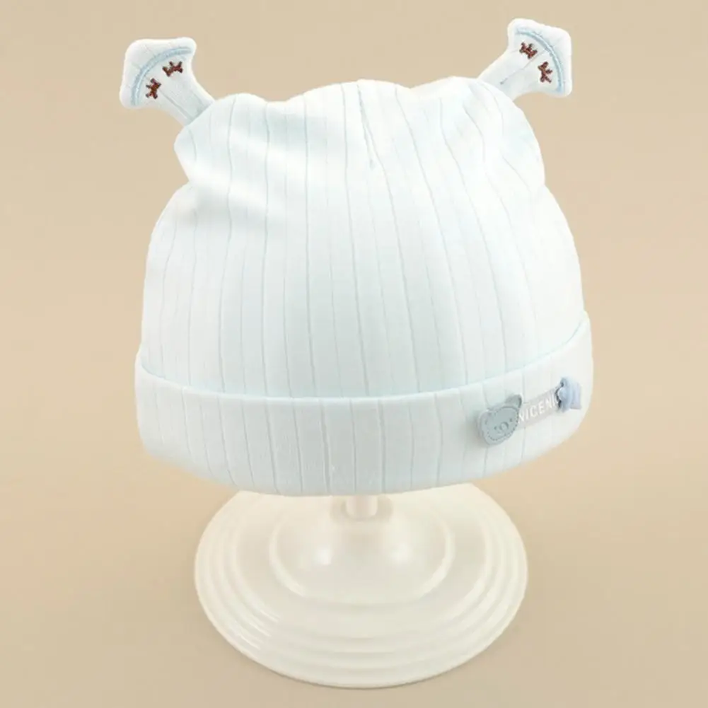 

Infant Hat Comfortable Cotton Head Protection 0-3 Months Unisex Kids Cap Baby Cap Baby Accessories