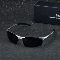 brand design polarized sunglasses men driving male sports sunglasses vintage square frame eyewear oculos gafas uv400