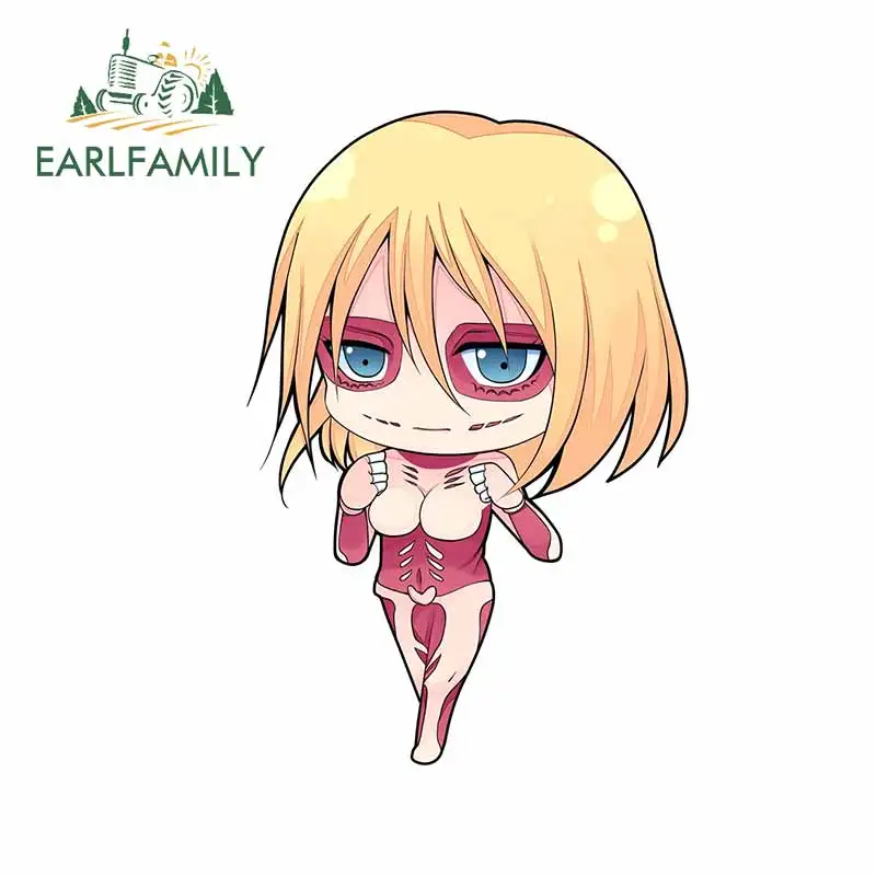 EARLFAMILY 13 см x 8 9 для защиты от солнца Энни леонорта автомобильные наклейки наклейка