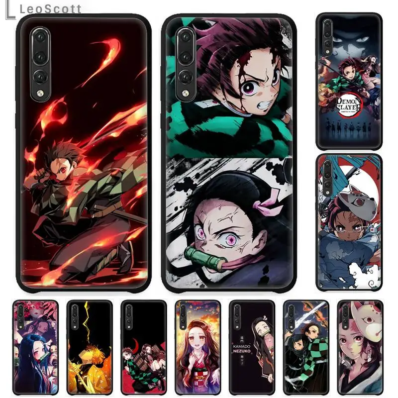 

Kamado Nezuko Yaiba Demon Slayer Phone Case For Huawei honor Mate P 9 10 20 30 40 Pro 10i 7 8 a x Lite nova 5t