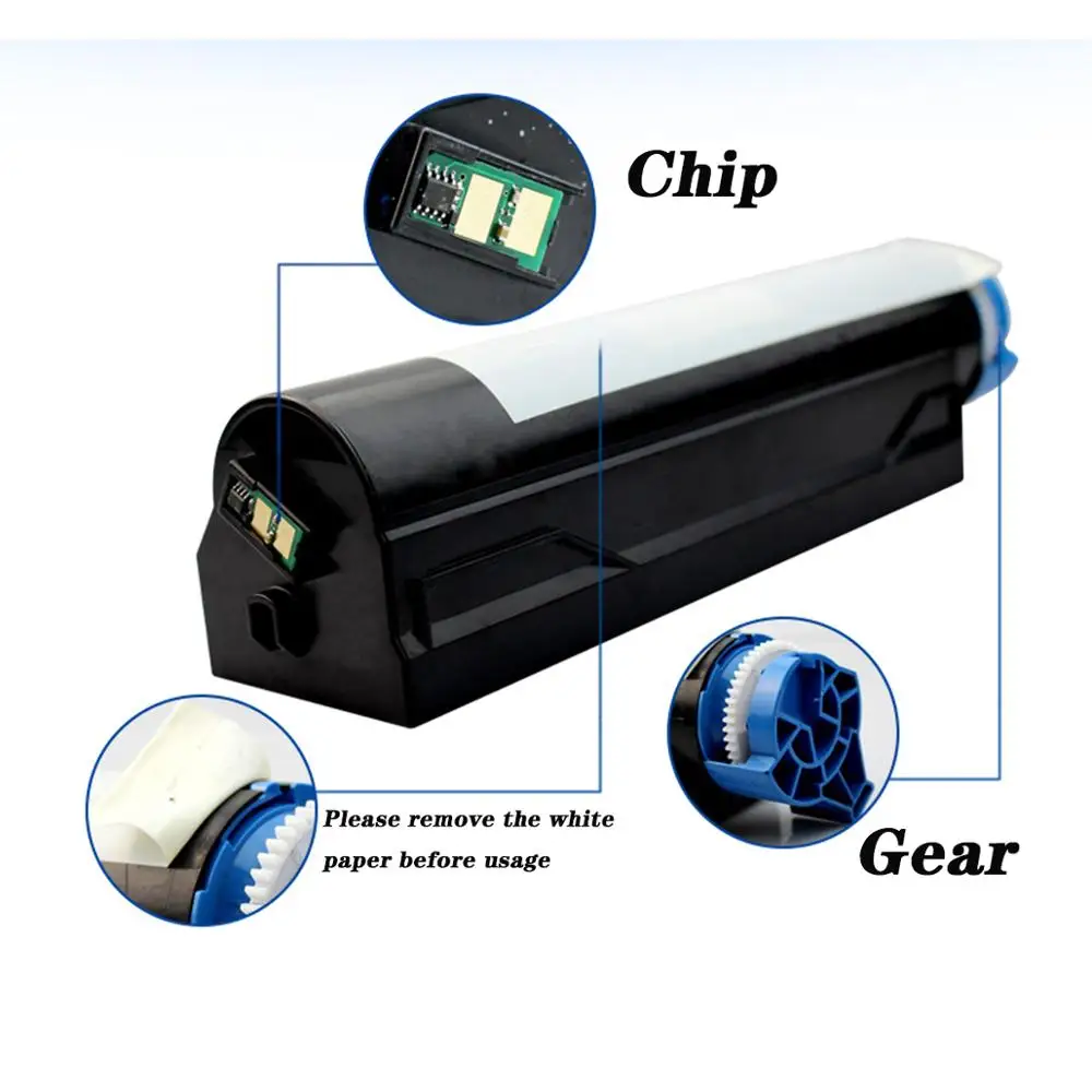 Совместимый новый картридж с тонером для OKI B401 B401D B401DN MB441 MB451 MB451W MB451dnw MB451dn 44992401