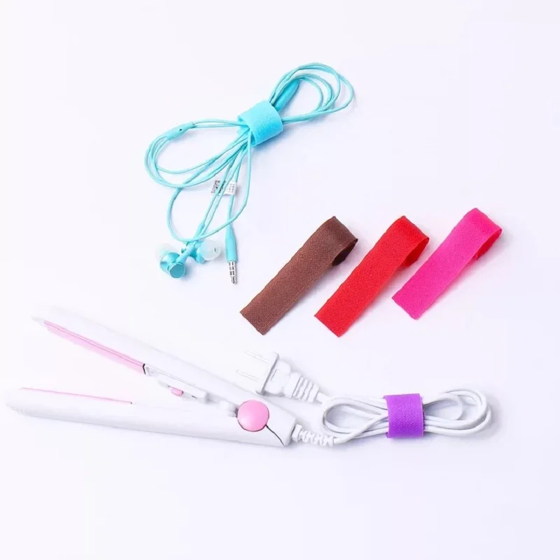 50 шт./лот 18 см * 2 Кабельная линия набор нейлоновых кабельных стяжек наушники