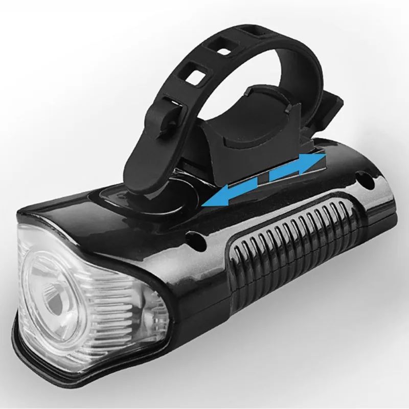 

Bicycle Headlight USB Chargeable With Speaker Code Sheet Silver USB Charging Car Light Light Speaker Code Table