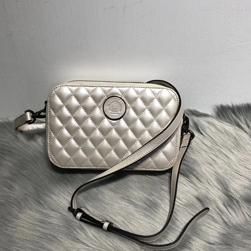 Женская сумка Кроссбоди NAISIBAO модная роскошная из натуральной кожи с тиснением 2019|Сумки ручками| |