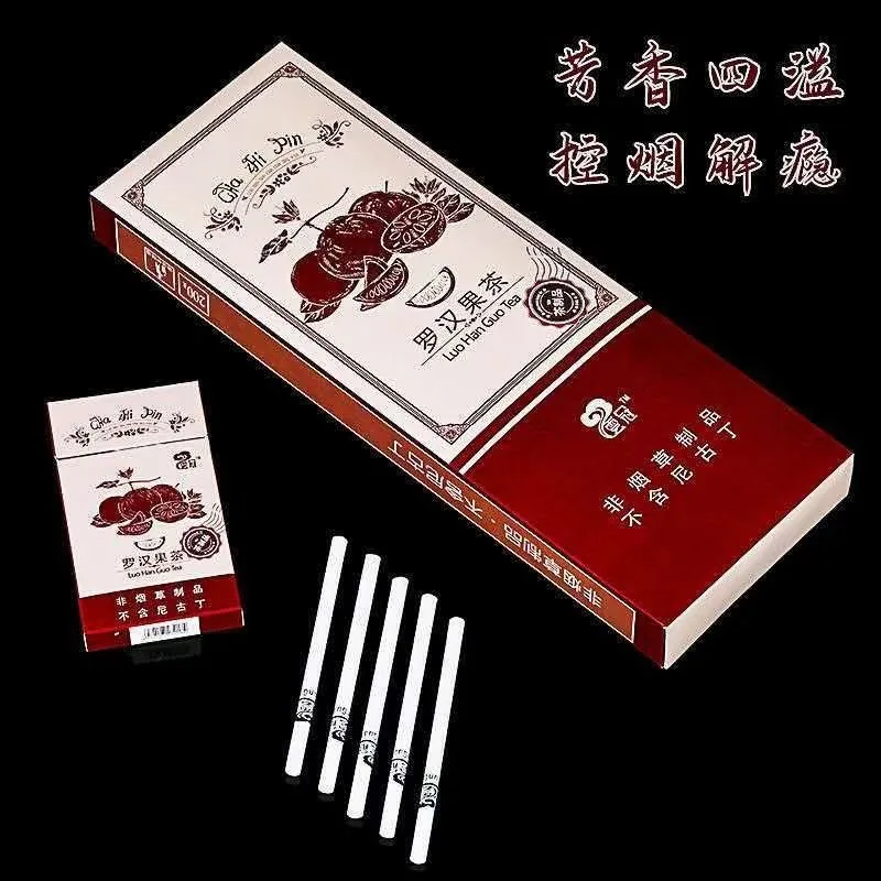 

New Blueberry Cherry Apple Herbal Tea Smoke Healthy Cigarettes No Nicotine Tobacco Fruit Tea