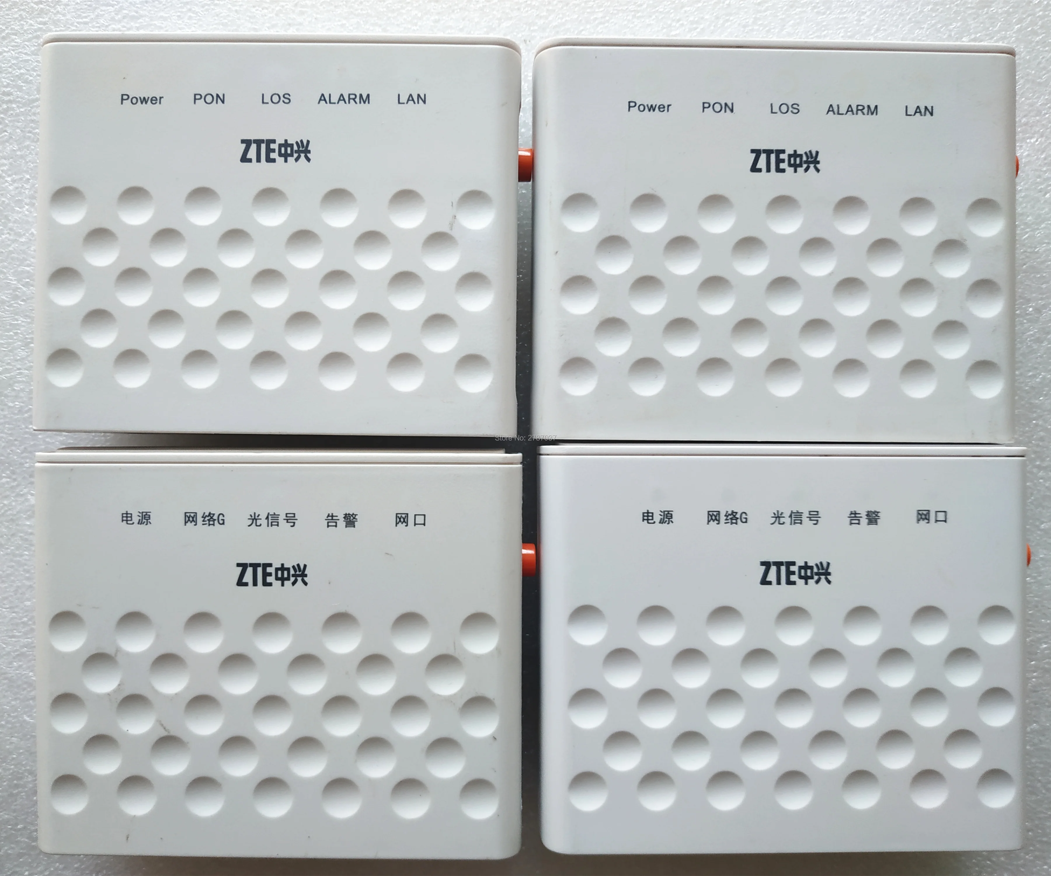 Б/у оптический сетевой терминал ONT оптоволоконный сетевой модем GPON zte F601 английская версия