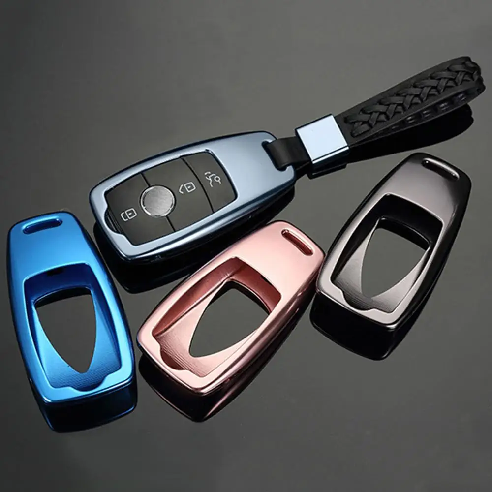 

Kwak's Car Key Case Aluminium Alloy Key Cover Shell For Mercedes-Benz Maybach 17-18 S450 S350 Car Accessories