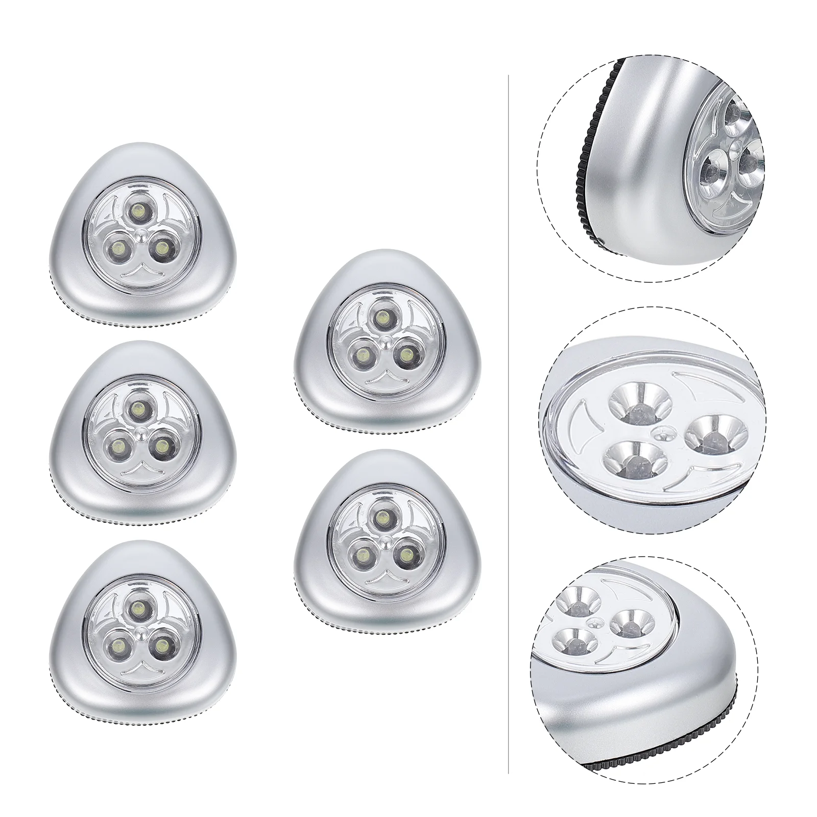 

5Pcs Scene Atmosphere Night Light Convenient Patted Light Touch Control Lamp
