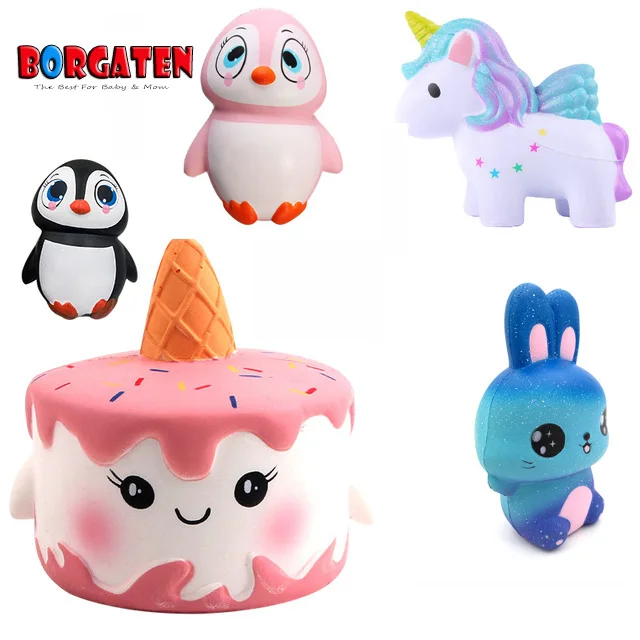 Сжимаемые медленно восстанавливающие форму сенсорные игрушки для детей или