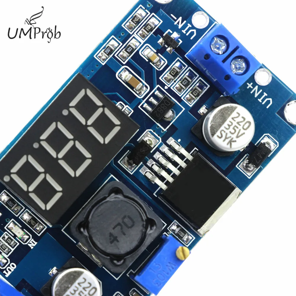 LM2596 DC понижающий модуль LM2596S 4 0 ~ 40V до 1 25 37V Регулируемый регулятор напряжения со