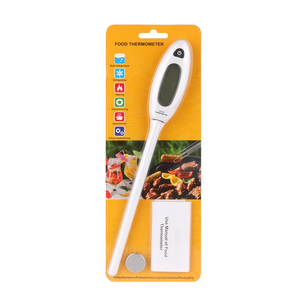 

Kitchen Digital Food Thermometer For Meat BBQ Water Milk Oil Convenience Electronic Oven Cooking Temperature Probe Tools