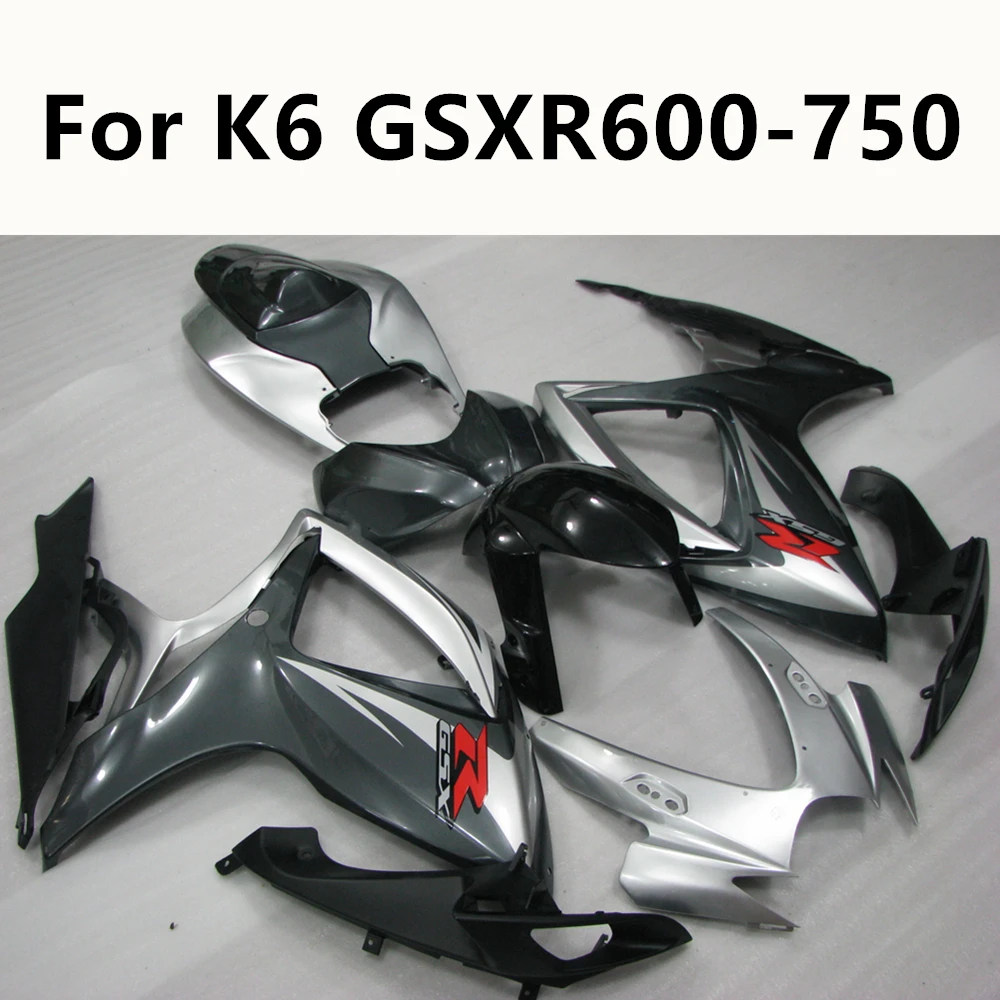 Комплект обтекателей для мотоцикла Suzuki GSXR600 GSXR750 GSXR 600 K6 06 07 6 цветов|Полные