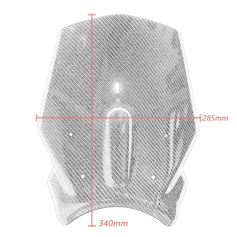 

CB650R CB1000R Windshield Suitable for Honda CB1000R 2018 19 2020 CB650R 2019 2020 Windscreen 650R 1000R Wind Screen brackets