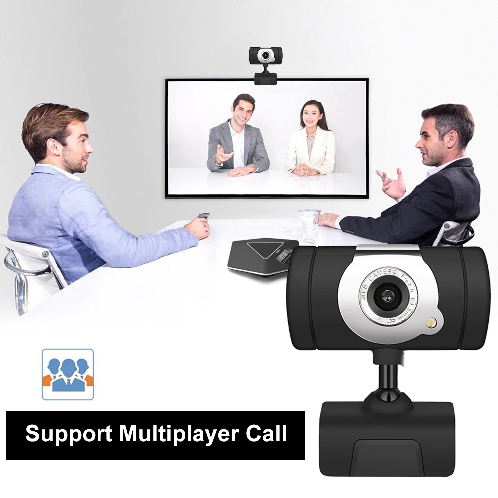 480p USB веб камера PC Вращение с микрофоном для Skype компьютера видео вызов