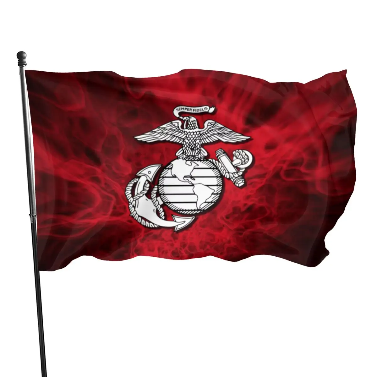 

USMC United States Marine Corps Flag Banner Outdoor Indoor Flag 90x150cm