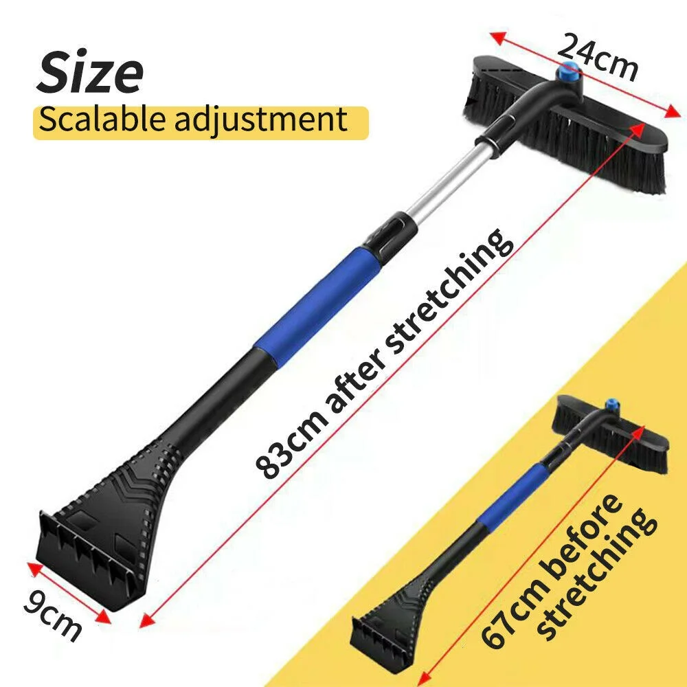 

Car windshield cleaning snow removal shovel telescopic snow brush Snow removal shovel