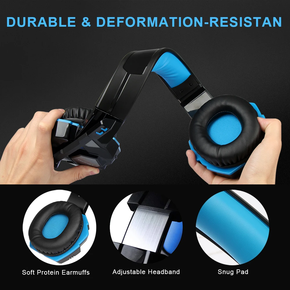 TeckNet игровая гарнитура наушники 3dstereo звук проводные с микрофоном для PS4 телефон