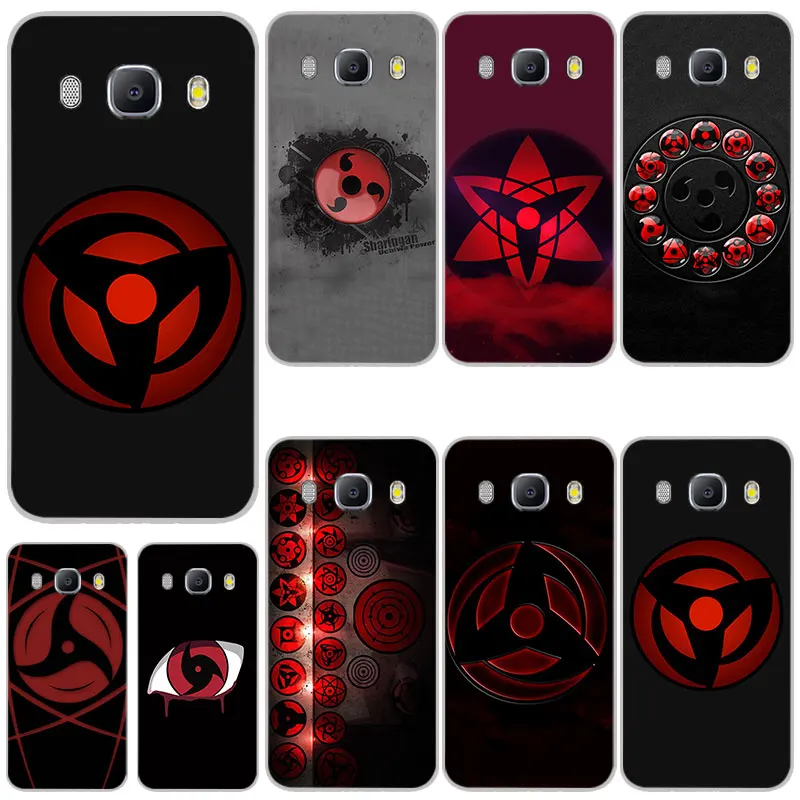 Силиконовые чехлы naruto the sharingan для Samsung Galaxy J2 J4 Core J6 Plus J7 Prime Duo Max TPU чехол телефона