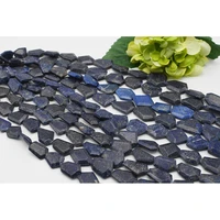 15 22x25 33x5 7mm natural original lapis lazuli stone irregular beads for diy necklace bracelet jewelry make 15 free delivery