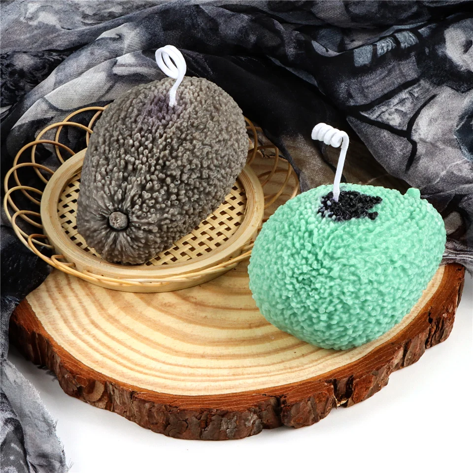 Авокадо силикон 3D стерео аромат креативные фрукты эпоксидная смола ремесла