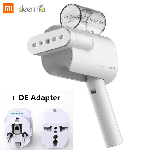 Новинка Xiaomi Deerma 220 В ручной отпариватель для одежды бытовой портативный паровой утюг для одежды щетки для бытовой техники - Цвет: Add DE plug