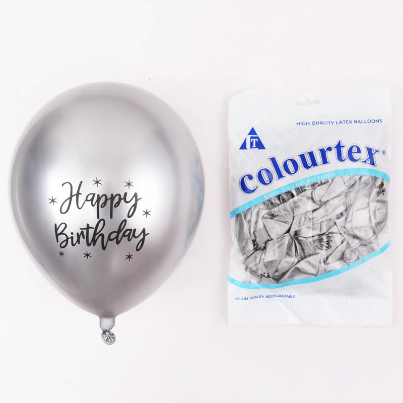 Шары воздушные металлические 12 дюймов 10 шт. | Дом и сад