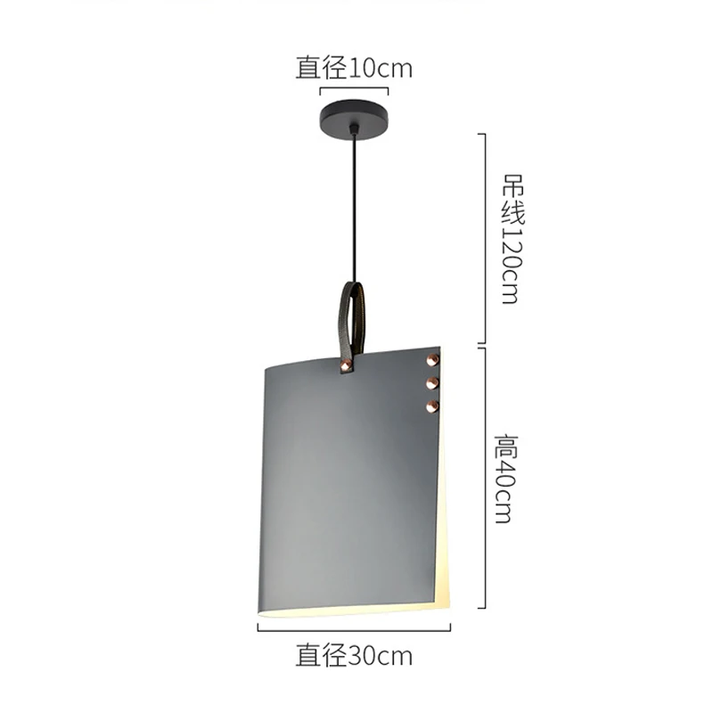 Светильник Книга с креативным дизайном комнатное освещение светильник для