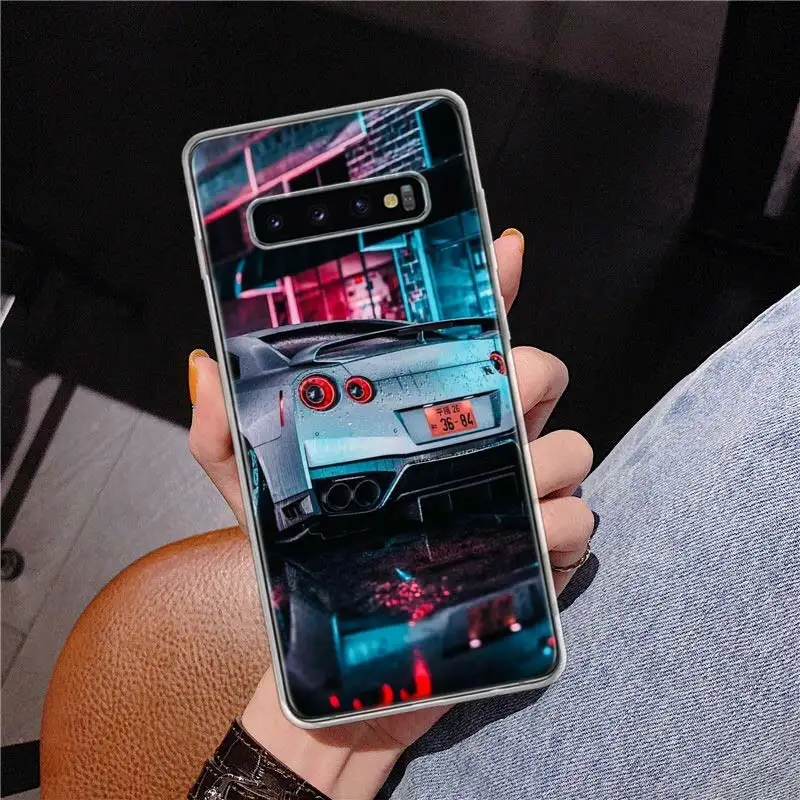 GTR спортивный автомобильный JDM чехол для телефона Samsung Galaxy S10 Plus S20 FE S21 S22 S23 Ultra S10E S9