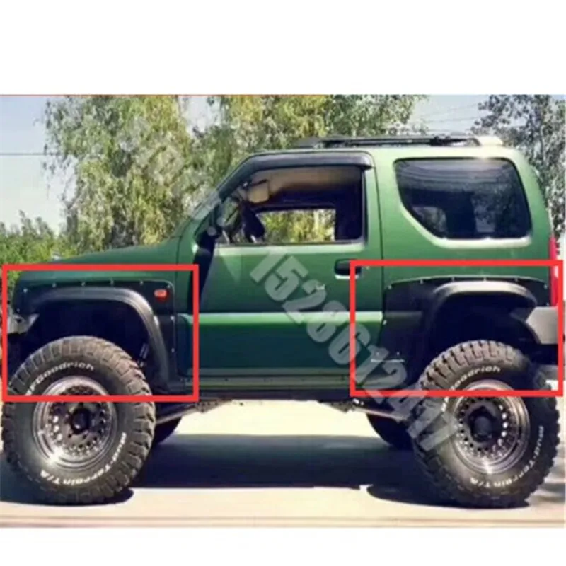 

4 шт., матовые черные Брызговики для Suzuki Jimny 1997-2018