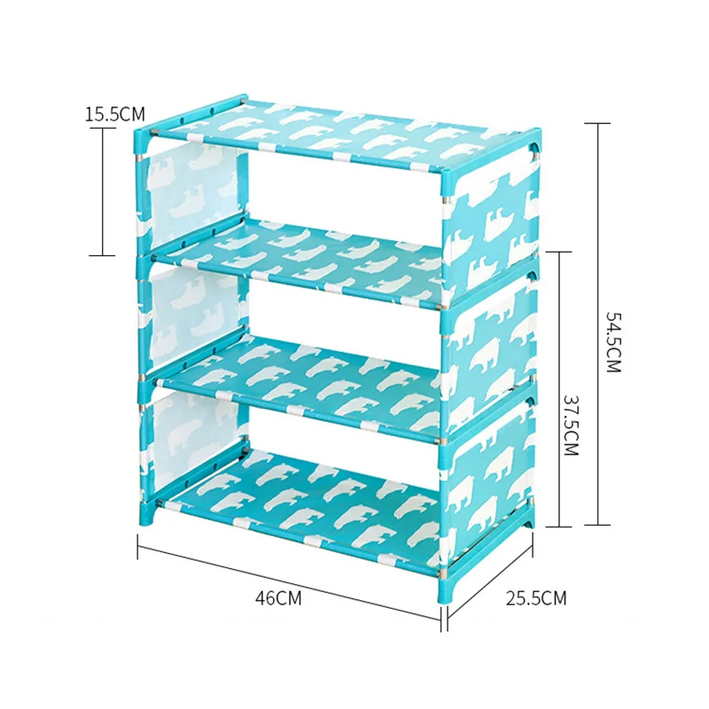 Полка-органайзер сделай сам 3/4 слоев оксфордская ткань железная труба Дверь
