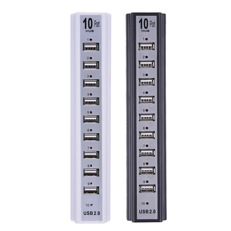 usb концентраторы с 10 портами и в