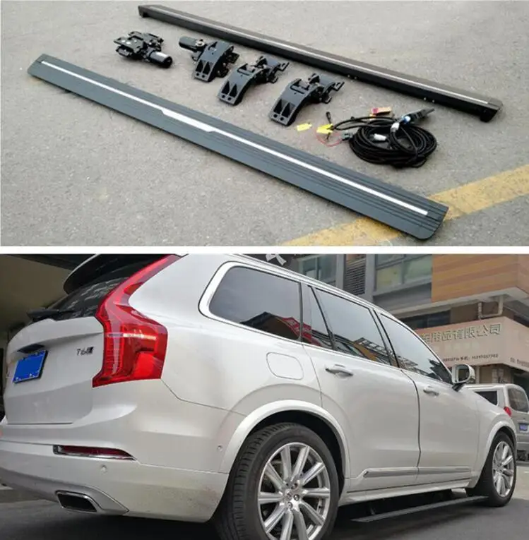 Высококачественная педаль электродвигателя подножка боковая Nerf для VOLVO XC90 2015 2016