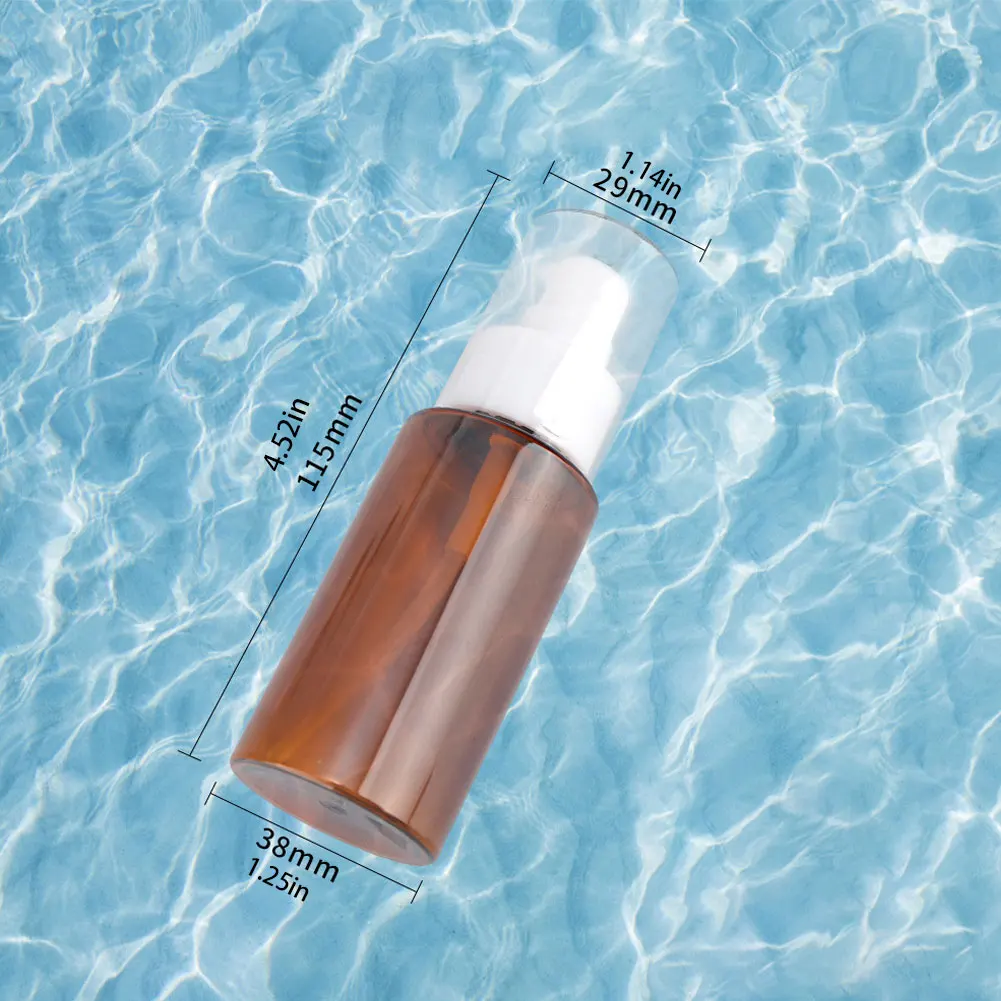 

Spray Bottle Empty Cosmetic Sample 60ML Spray Bottle Soap Mousses Liquid Dispenser for Cleaning Aromatherapy Cosmetic 6PCS