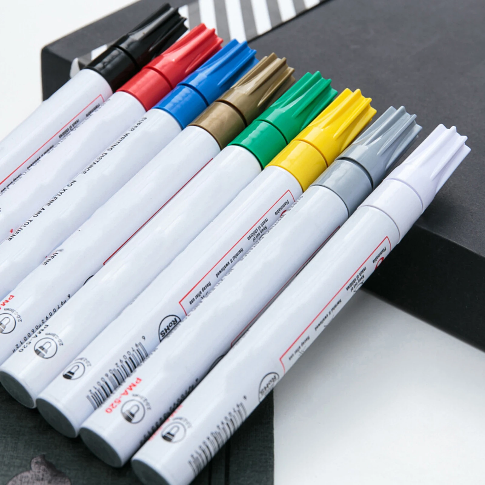 

Paint Markers Crafts Supplies Paint Pens for Rock Painting Easter Eggs Paint Marker Pens for Kids Adults DIY Card Making DU55